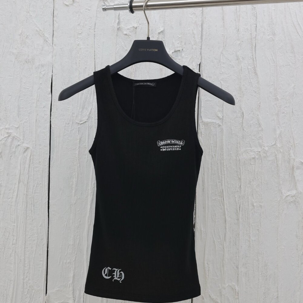 Brand New Chrome Hearts Black Vest